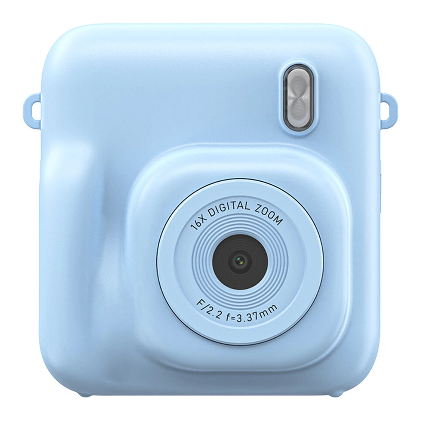 Songdian Kindercamera met Directe Print DC506 - Blauw - 48 MP - Dubbele Camera - LED-flitser - Ook als Webcam