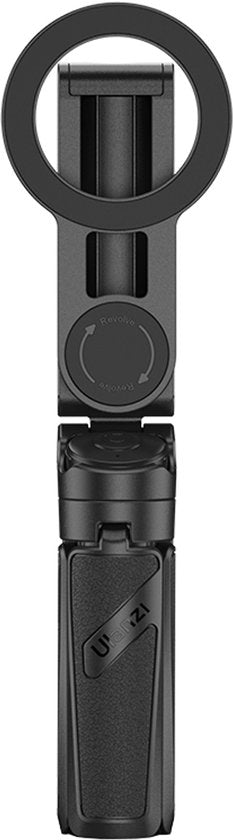 Ulanzi JJ03 Pocket selfiestick statief Magnetisch - met afstandsbediening - Selfiestick - Telefoonstatief iPhone - Smartphone grip voor iPhone - Zwart