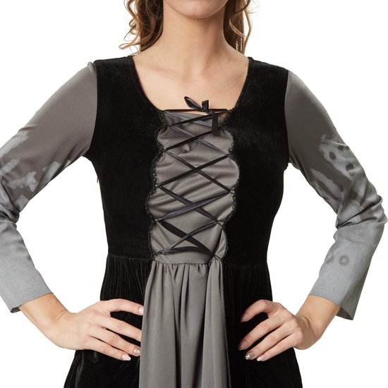 Dressforfun Machtige tovenares XXL - verkleedkleding kostuum halloween verkleden feestkleding carnavalskleding carnaval feestkledij partykleding - 302411