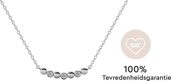 Yolora Ketting - Kalpa Camaka Kristallen - Zilver - Halsketting