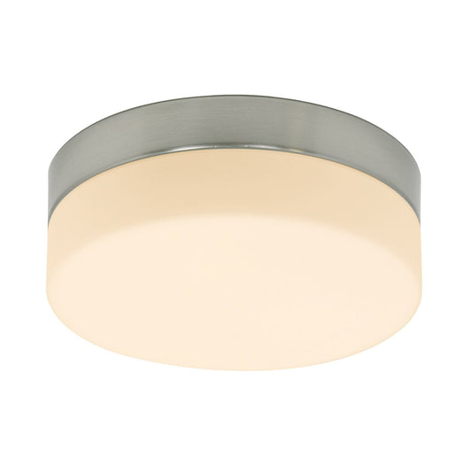 Plafondlamp Steinhauer Ikaro 1363ST Staal Ø24cm - Modern design met 4-standen dimmer, geschikt voor binnengebruik en badkamerzone 2 en 3