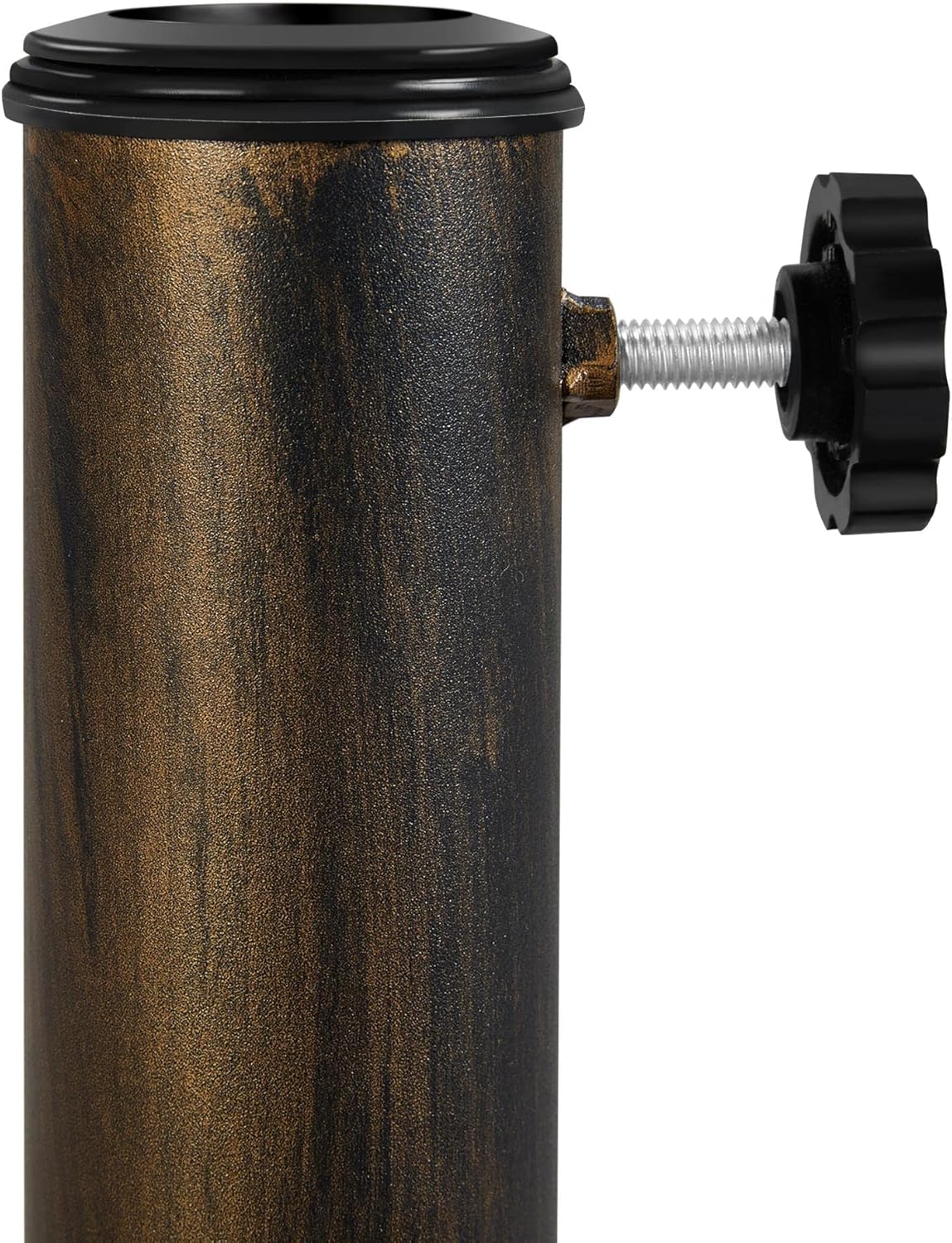 Yaheetech Parasolvoet Brons - Stabiele Parasolstandaard - Ø38-48 mm - 44,5 x 44,5 x 32,5 cm - 10 kg