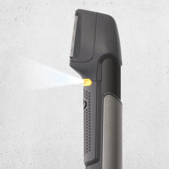 MicroTouch Titanium Trim Haar- en Bodytrimmer - 5 Opzetstukken - LED - Uitschuifbaar