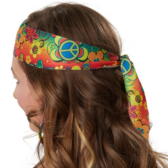 dressforfun - Rebelse Hippie Squaw L - verkleedkleding kostuum halloween verkleden feestkleding carnavalskleding carnaval feestkledij partykleding - 302625