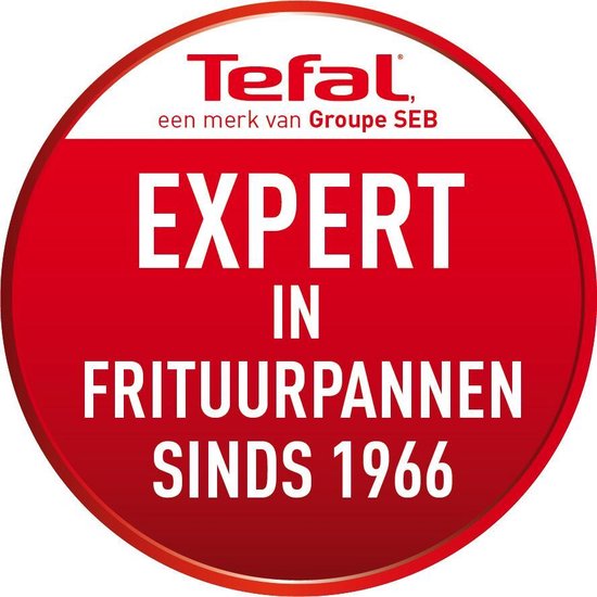 Tefal Simply One FF1608 - Frituurpan - 2,1 L - Coolwall - Kijkvenster - Eenvoudig Schoon te Maken - 1900W - Zwart