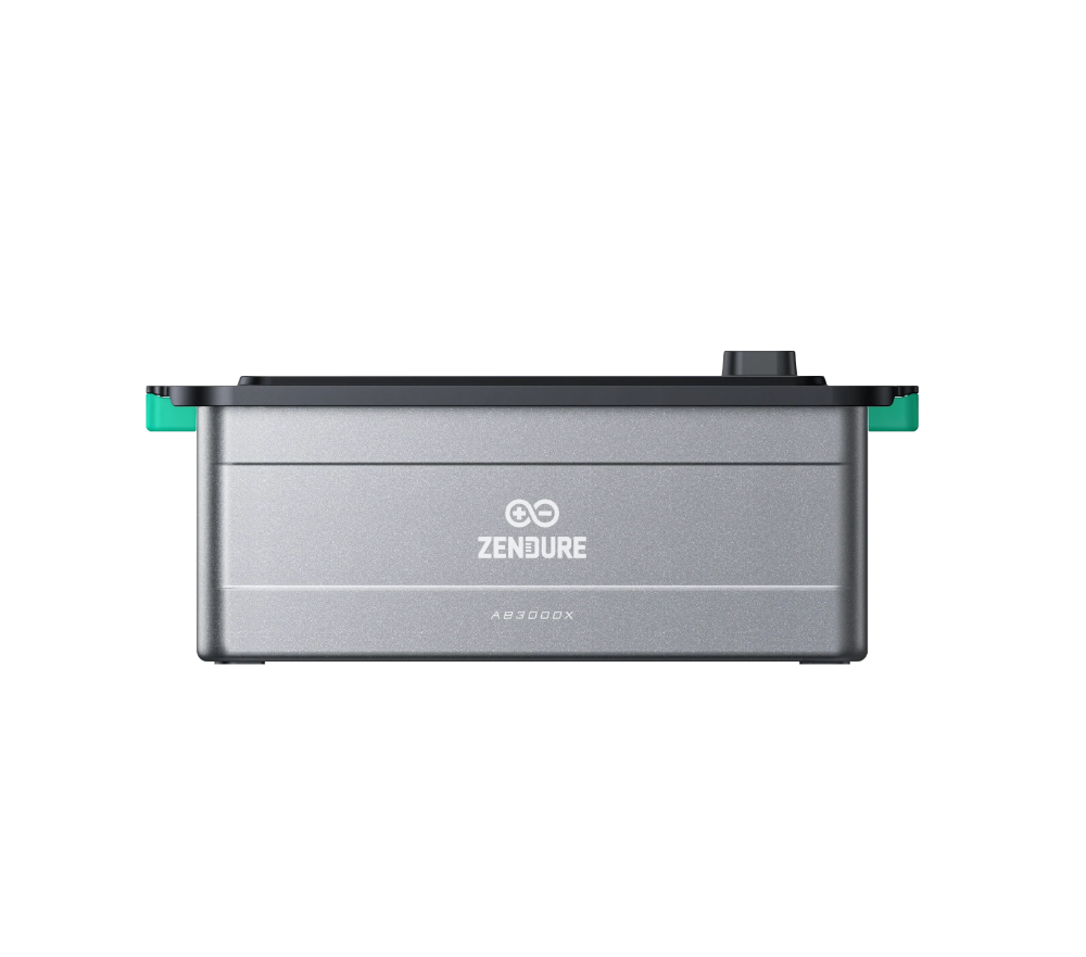 Zendure AB3000X SolarFlow Uitbreidingsbatterij 2,88 kWh - Grijs - LiFePO4 Thuisbatterij