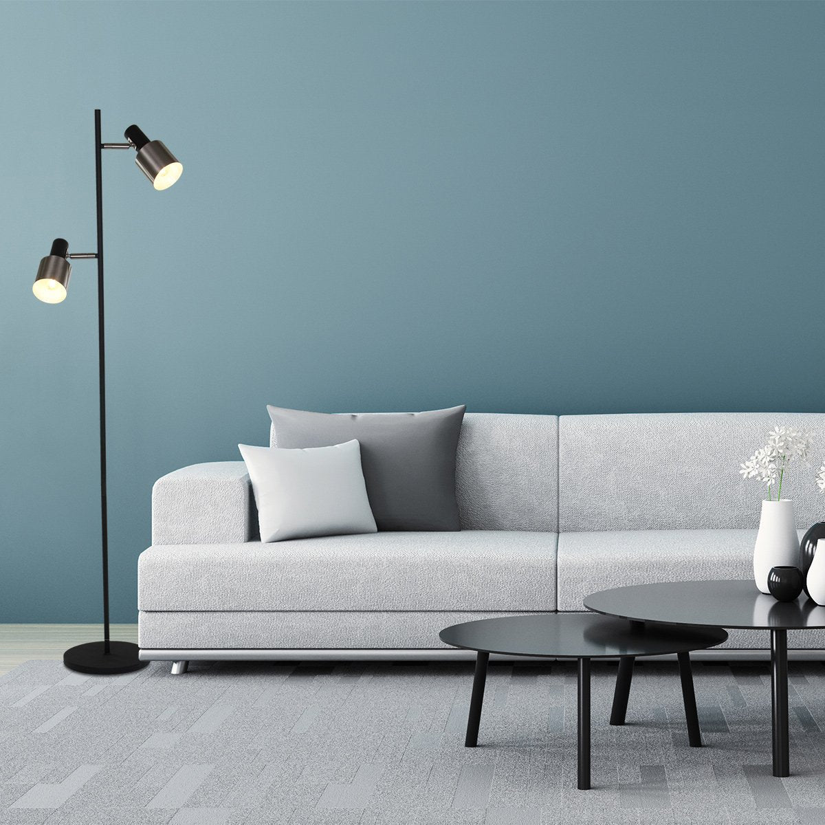 Vloerlamp Anne Lighting Fjorgard - Zwart