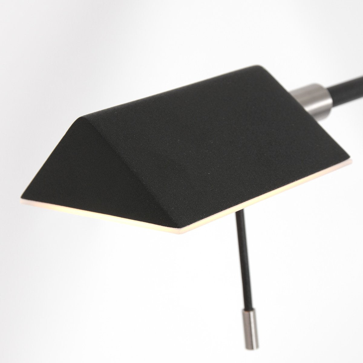 Steinhauer - vloerlamp - Retina - zwart - glas metaal - design lamp - LED - 3083ZW