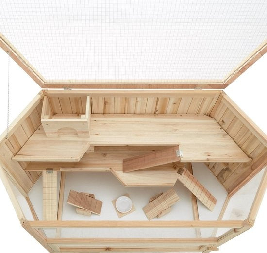 tectake Hamsterkooi 115 x 60 x 58 cm - 403227