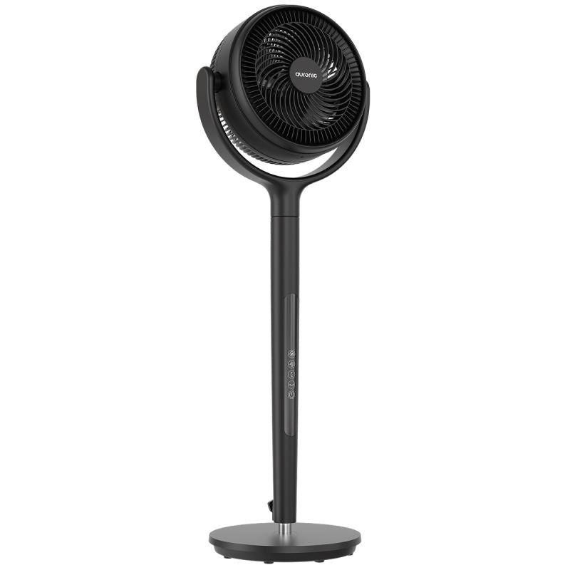 Auronic Omni Ventilator Zwart - 12 Snelheden - 120° Oscillatie - Met Afstandsbediening