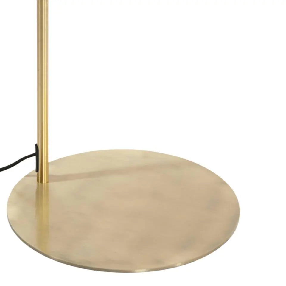 Light & Living Vloerlamp Solna - Antiek Brons met Smoke Glas - 45 x 29,5 x 160 cm