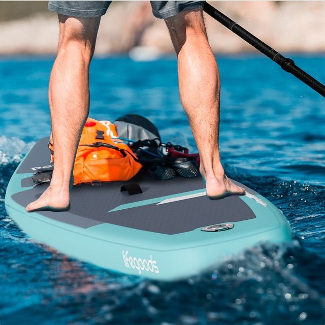 LifeGoods SUP Board Touring - 165 KG Draagkracht - Opblaasbaar - Compleet Sup pakket - Blauw