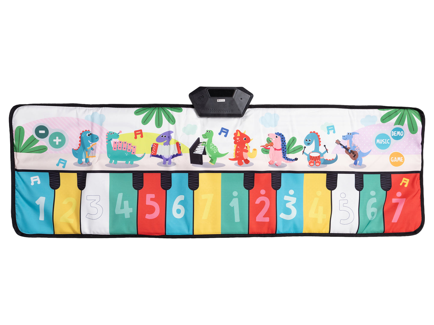 Denver MFP-123 Pianomat met Licht en Muziekfuncties - 108 x 36 cm - Kleurrijk