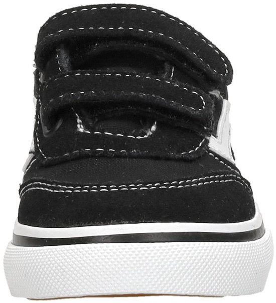 Vans Brooklyn LS V SUEDE/CANVAS ZWART/WIT Uniseks Sneakers - ZWART/WIT - Maat 23,5