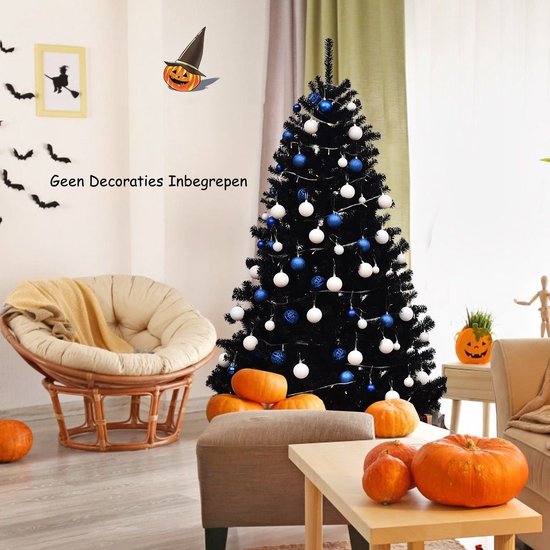 Coast Kunstkerstboom - 1036 Takken - PVC - 180cm - Zwart