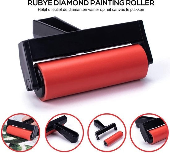 Rubye® Diamond Painting Roller - Diamond Painting Volwassenen - Diamond Painting Kinderen - 10 cm