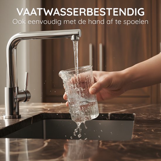 Safecourt Kitchen PureBlend - 1000W Smoothie maker - BPA vrij - inclusief to-go drinkdeksel + rietje- Premium Tritan blendbekers -Zwart