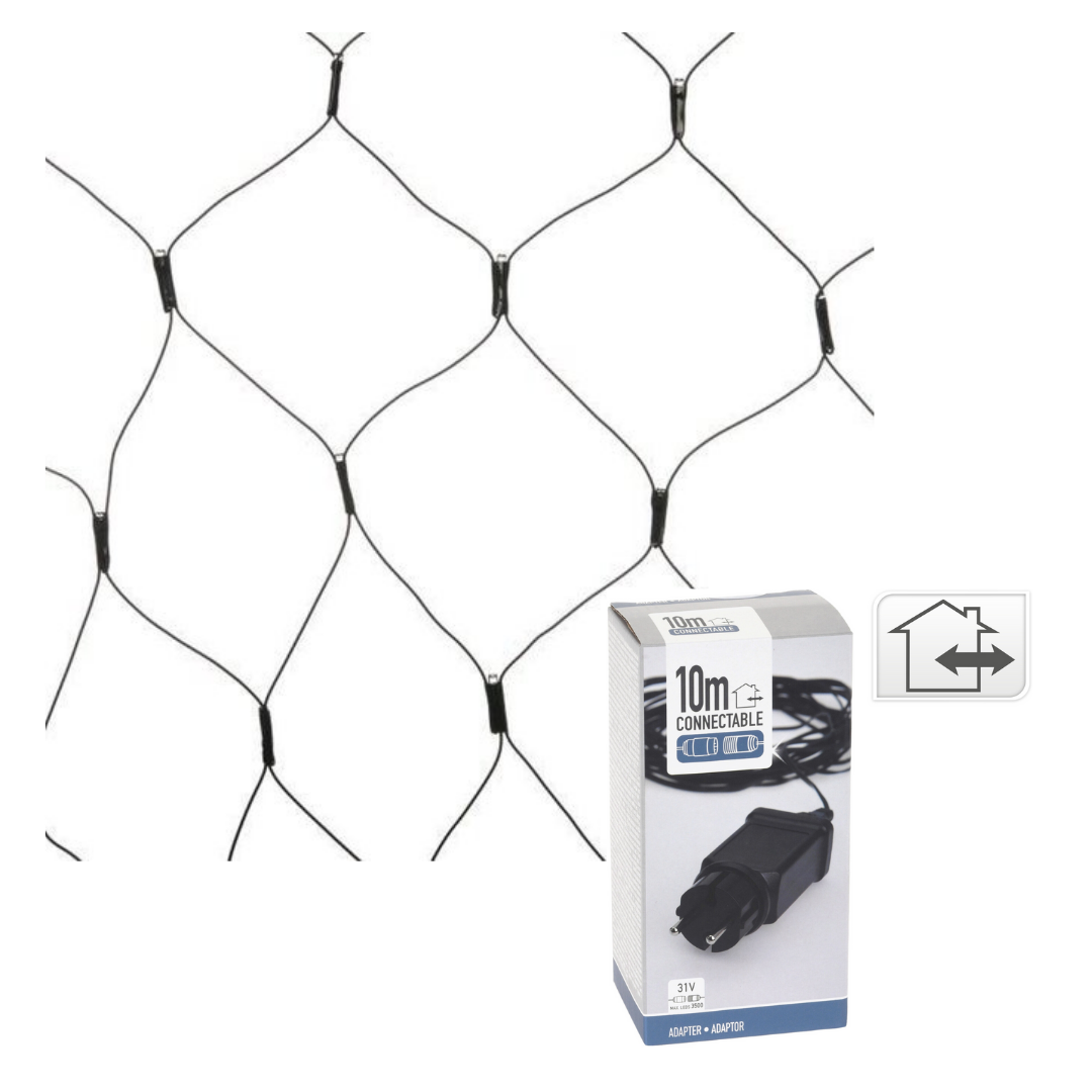 Nampook - Nampook Netverlichting - wit - 200 x 100 cm