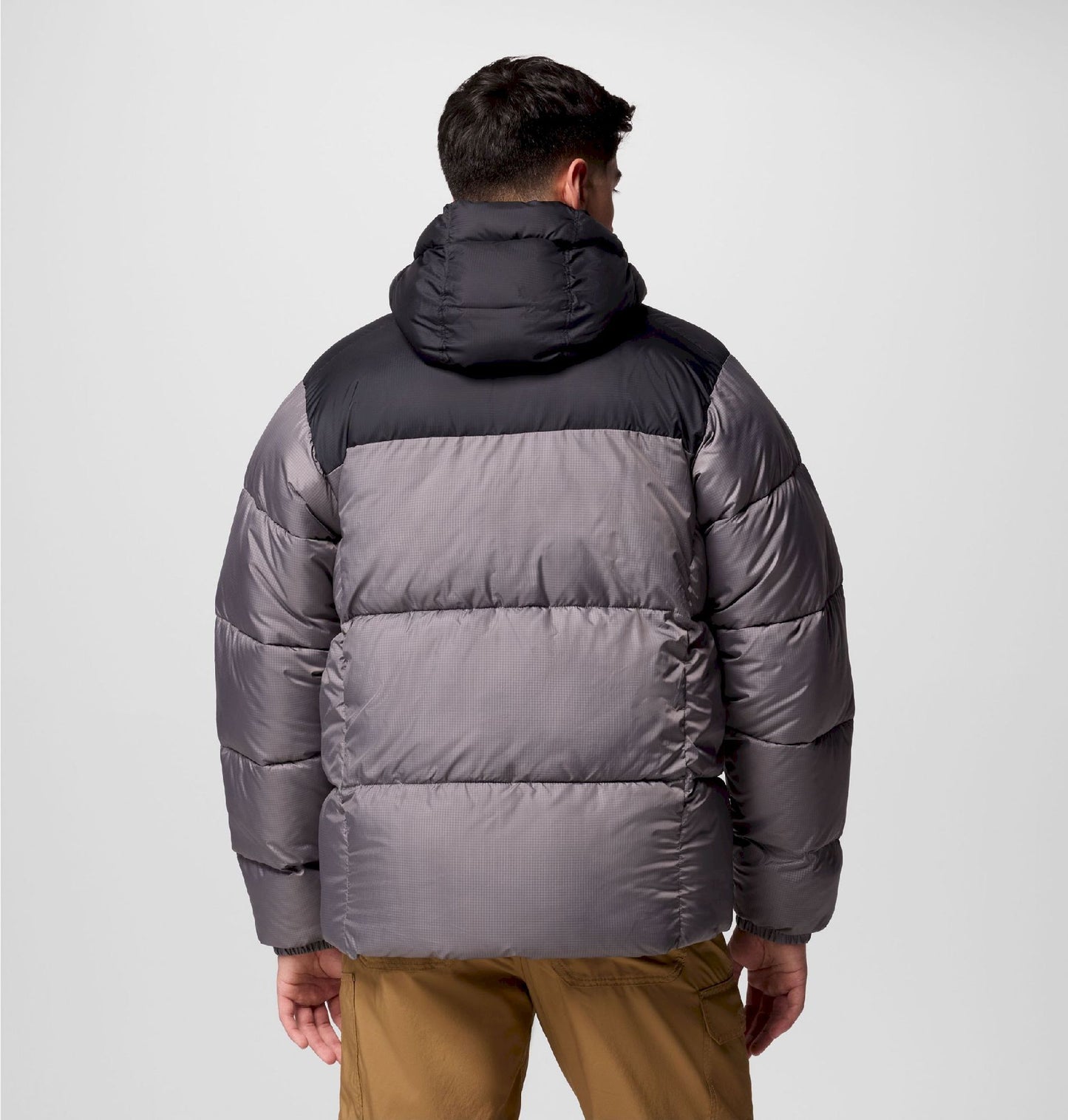 Columbia Heren Winterjas - Omni-Shield Puffect - Hooded Jacket - XXL - Donkergrijs