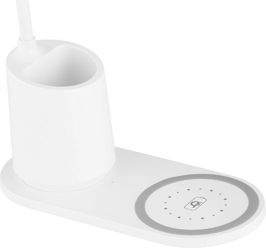 Globo tafellamp Melli - wit - kunststof - 58429W