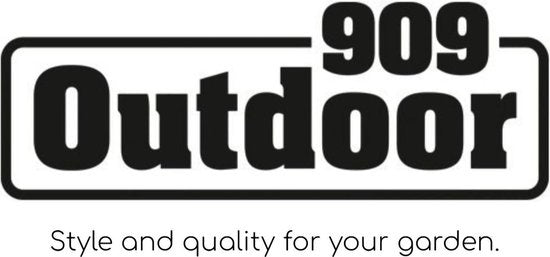 909 Outdoor Weerbestendige Deurluifel - Overkapping - UV-polycarbonaat en Aluminium - 100 x 80 cm