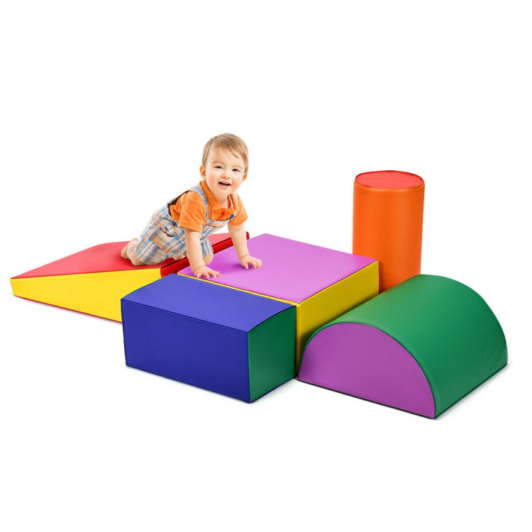 Coast 5-delige foam Bouwstenen set - voor kinderen | montessori | schuim bouwsteenset | Kleurrijk