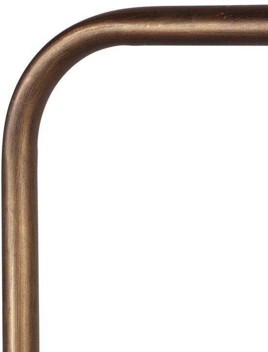 Vloerlamp brons 152 cm Hoog Stang 4737BR met E27 fitting, zonder kap - Mexlite, Tijdloos Metaal Design