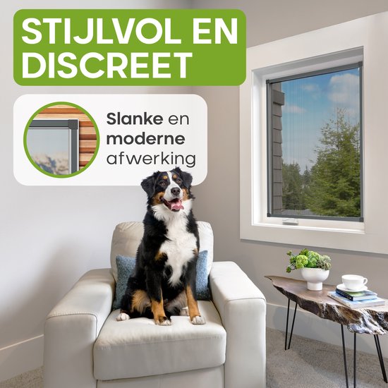 O'DADDY® Raamhor - 100x120 cm - Aanpasbaar Vliegengaas - Glasvezel - Horrengaas - Insectenhor - Veelzijdig en Gemakkelijk te Monteren - Zwart