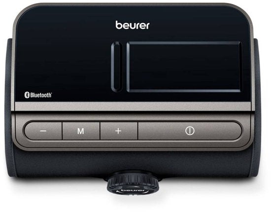 Beurer BM 81 Smart Bloeddrukmeter bovenarm - Geïntegreerde EasyLock manchet 24-40 cm - Bluetooth® - Risico-indicator - Inflation Technology - 2 Gebruikersgeheugen - Onregelmatige hartslag - Gratis app: Health Manager pro - 5 Jaar garantie