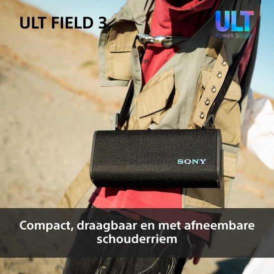 Sony ULT FIELD 3 - Bluetooth Speaker - Zwart