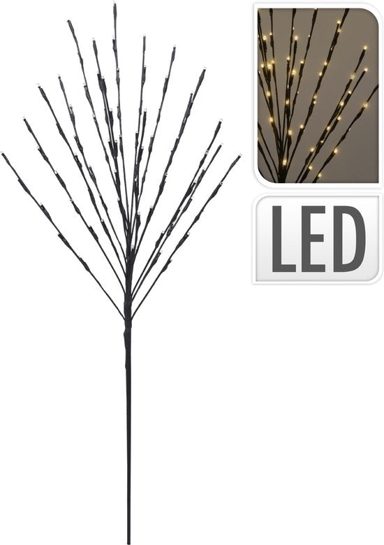 Verlichte Boom - 110cm - 80 LED's - Warm wit - timer