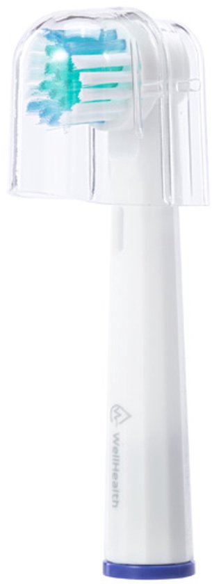 Wellhealth - Set van 16 of 32 universele opzetborsteltjes voor je elektrische tandenborstel - Geschikt voor Oral B/Braun - 32 opzetborsteltjes
