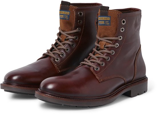 JACK&JONES - JFWTANNER LEREN LAARS SN - Heren - Laarzen - maat 43