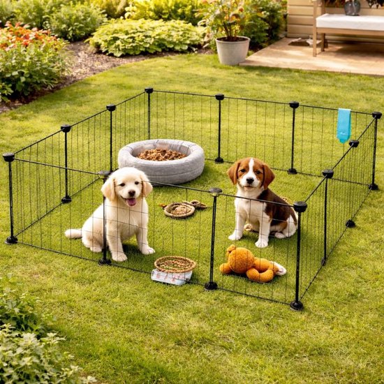 Ceruzo Dierenren 105 cm – Puppyren – Modulair – Voor Konijn & Cavia