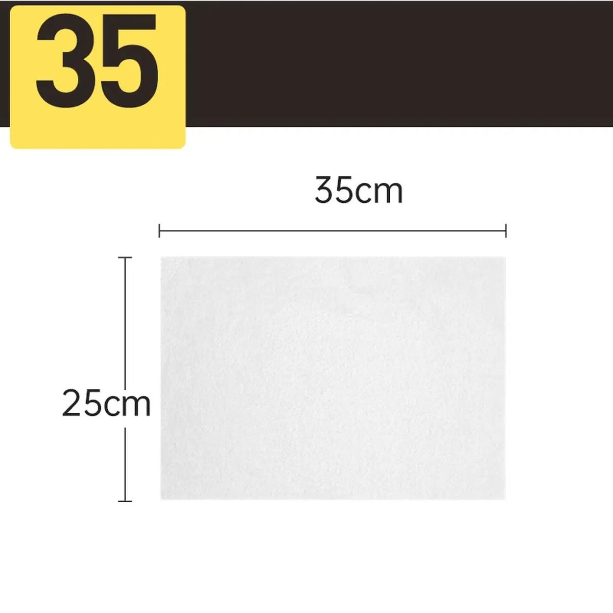 COOKER KING Barbecuepapier - 50 Vellen - 35 x 25 cm