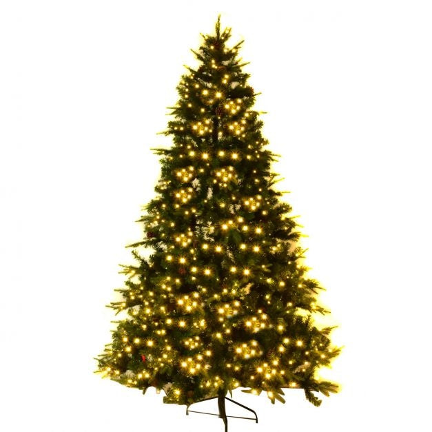 Coast Kunstkerstboom met LED verlichting - 225cm - Groen