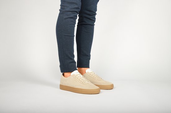 Blackstone SLATE HARPER - DG517 Bleached Sand - Sneaker (laag) - Heren - Beige - Maat: 41