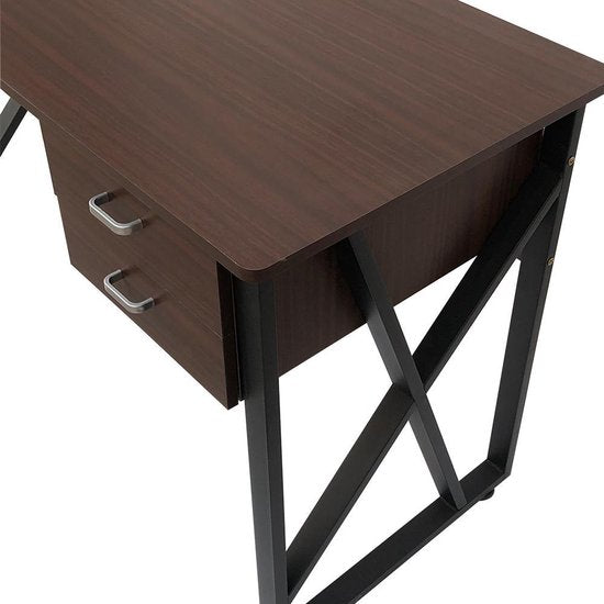VDD - Bureau - Bruin - 55x110x75 cm