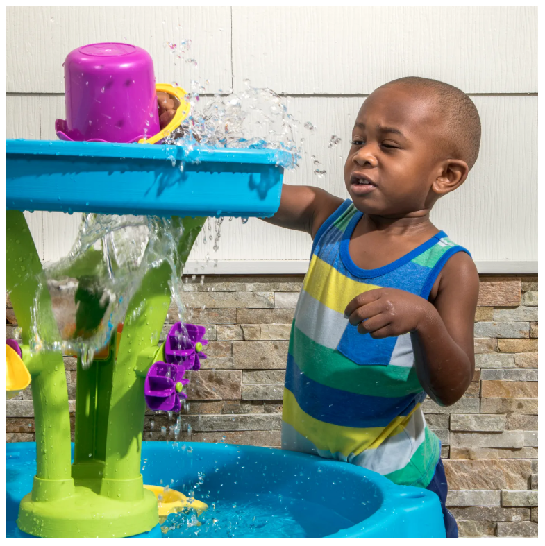 Step2 Summer Showers Splash Tower Watertafel – 66 cm – Blauw