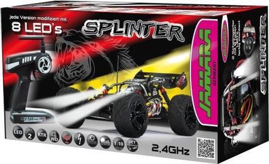 Jamara Splinter EP 1:10 2,4GHz met LED - RC Auto