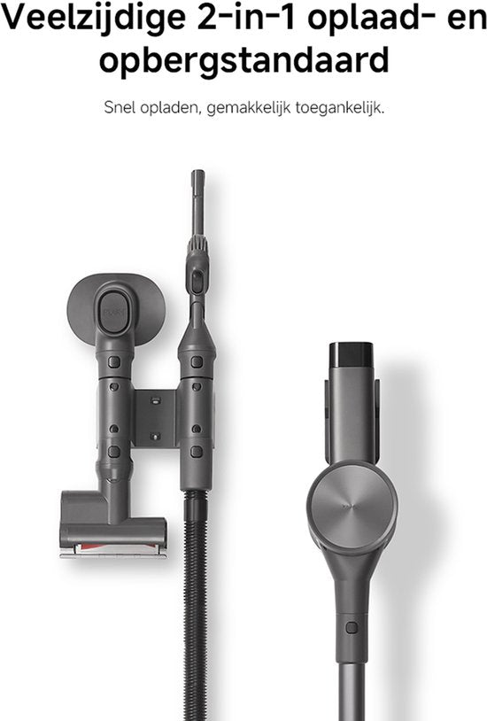 Xiaomi Vacuum Cleaner G20 Max | Steelstofzuiger | 180AW zuigkracht | Snoerloos | 4.2kg | 0.6L stofreservoir | Meerdere accessoires