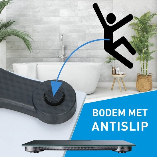 Grundig Weegschaal - Digitale Personenweegschaal - Van 2 kg tot 180 Kg - Grijs