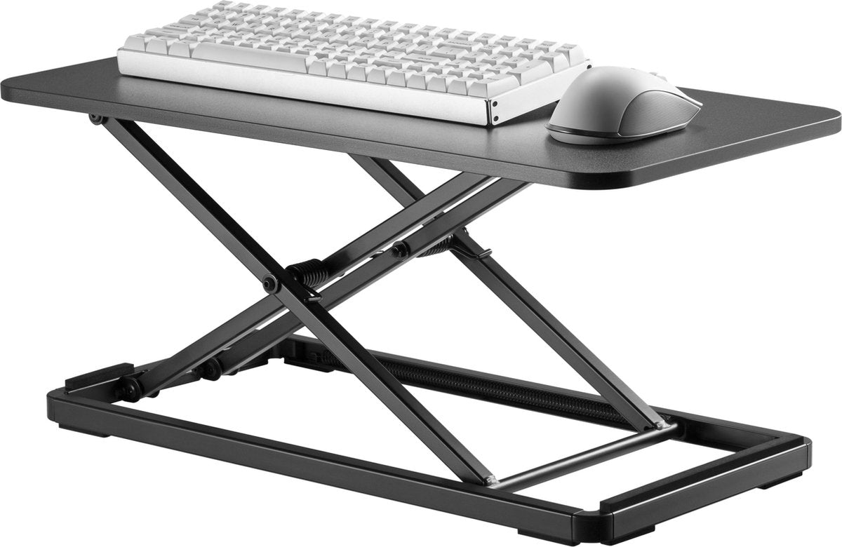 VDD Gaming - Zit sta bureau in hoogte verstelbaar - Zwart- 60x30cm