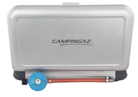 Campingaz Camping Kitchen 2 CV Camping kooktoestel - kooktoestel 2 pits - 2x 2000 Watt - zilvergrijs