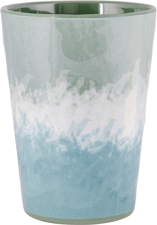 Bo-Camp - Beker - Halo - Blauw/Groen - 4 Stuks