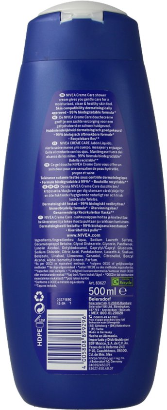 NIVEA Douchecrème Rich Moisture 500 ml