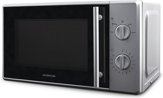 Inventum MN205SZ Solo magnetron - 20L - 700W - Ontdooifunctie - Zilver