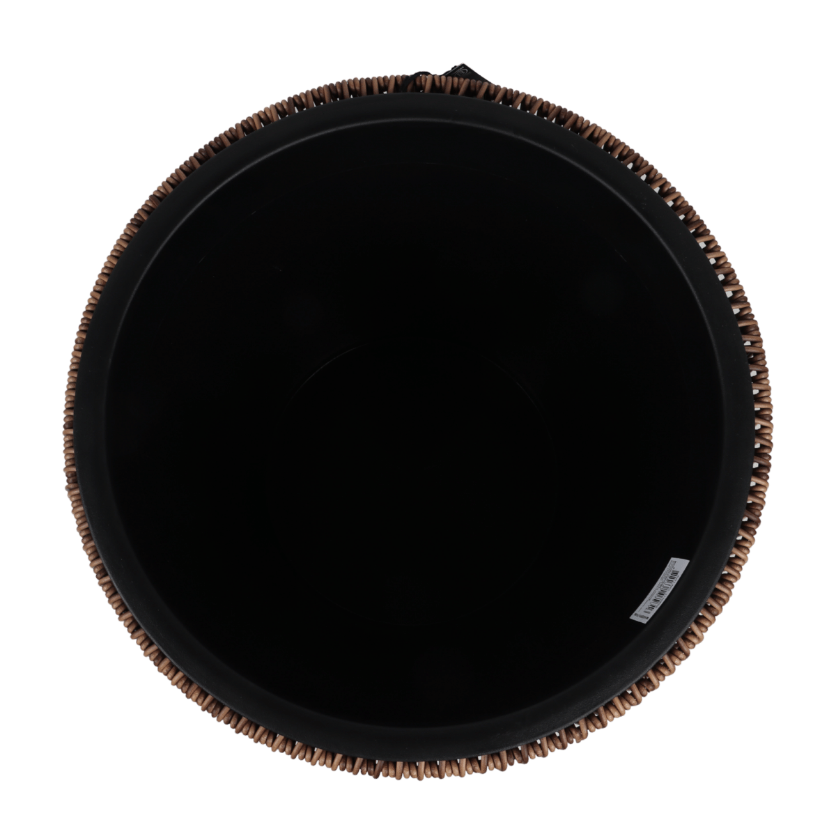 Mica Decorations Pot Peta Rond - Donkerbruin - 28x36cm