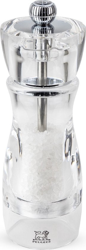 Peugeot Vittel Zoutmolen 16 cm - Transparant - Acryl