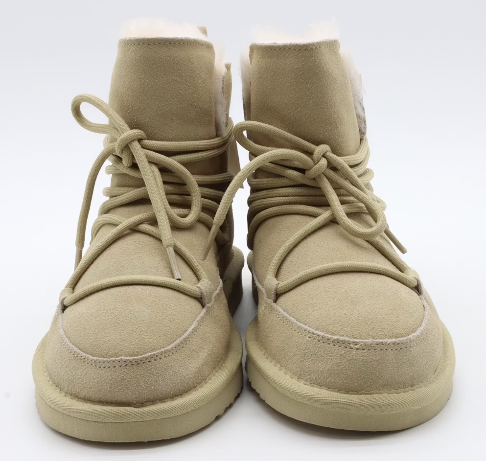 Alpacas Winterboots W66C0112B – Dames – Sand – Maat 37